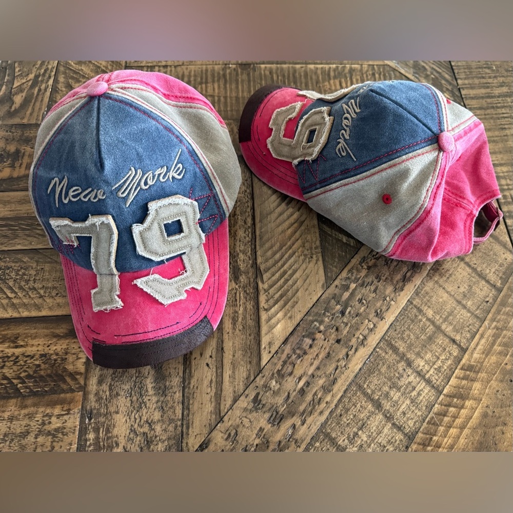 Women’s distressed baseball cap